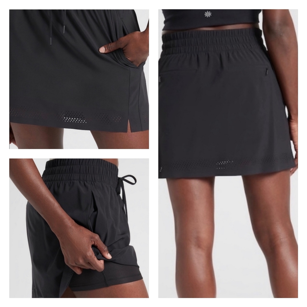 Athleta Baja‎ Skort Black